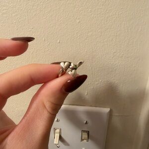 James Avery Silver Heart Ring